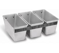 Хлебная форма Kukmara 500 г прямоугольная трехсекционная ТБ3282