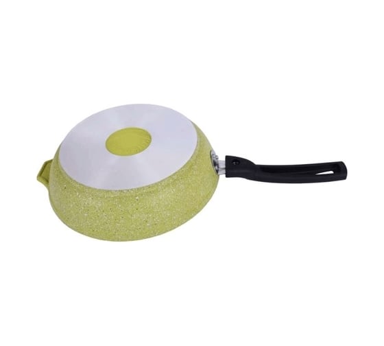 Сковорода Kukmara линия Trendy style lime 26 см со съемной ручкой антипригарное покрытие ПС7001