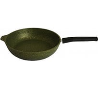 Сковорода Kukmara линия Trendy style malachite 26 см со съемной ручкой антипригарное покрытие ТП9338