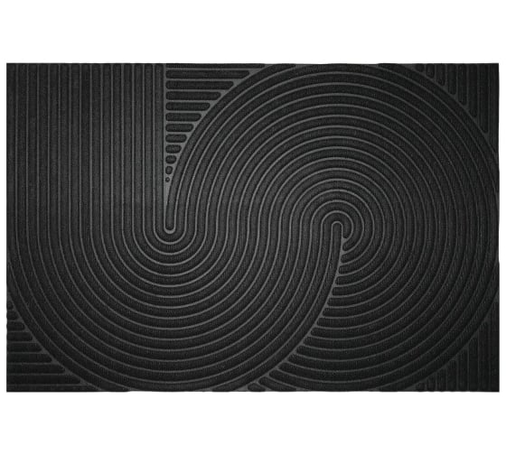 Коврик придверный влаговпитывающий Blabar 120х90, черный 93737 1