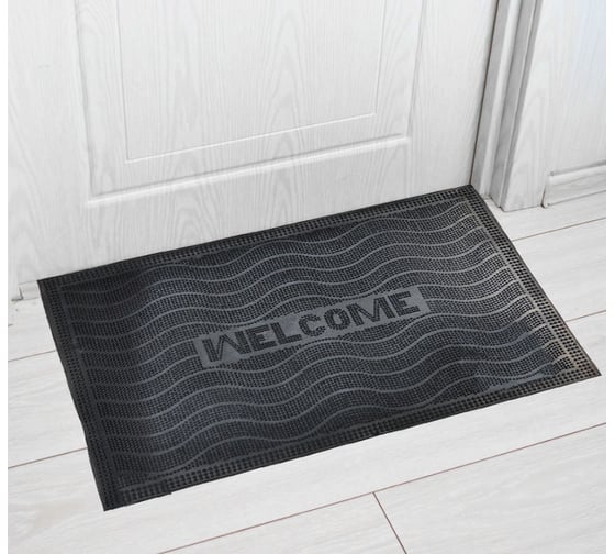 Коврик резиновый придверный в прихожую, для обуви Blabar 40х60 см 92009 1