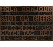 Коврик резиновый придверный в прихожую Blabar 45х75 93619