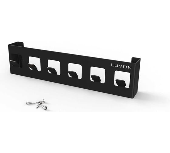 Держатель для крышек LUVON 340 мм, черный, 1 шт. 00087 1