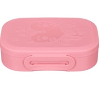 Ланч-бокс Phibo КОТИК 180x130x50 мм, 0,98 л розовый 431316405
