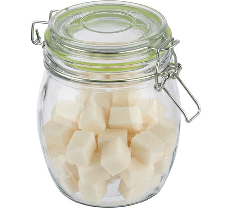 Стеклянная банка Mallony BRAVO объем 750 мл с бугельным замком 007251