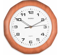 Кварцевые настенные часы Energy модель ЕС-15 многоугольные 009315