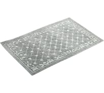 Влаговпитывающий коврик In'Loran ХОЛЛ с тиснением 40x60 см серый 130-464