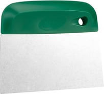 Нож Vikan для теста/скребок, лезвие из нержавеющей стали, гибкое, 146 мм, зелёный цвет 40572