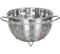 Дуршлаг на ножках Luxstahl d=220, h=140, нержавеющая сталь [K4223] кт138