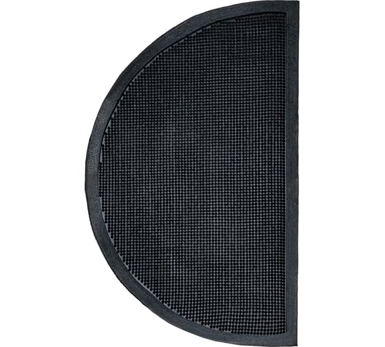 Коврик придверный игольчатый полукруг QZRP 45x75 см Иголки 45х75 полукруг 1