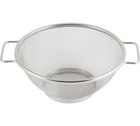 Дуршлаг Mallony Macaroni из нержавеющей стали с боковыми ручками диаметр 22 см 985513
