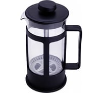 Френч-пресс КОШКИН ДОМ пластик, стекло, 300 мл, черный 50-02-030