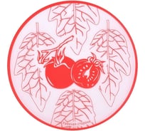 Кулинарная доска МУЛЬТИДОМ диаметр 30 см 2 дизайна DS80-46