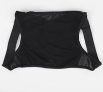 Женский массажер-фиксатор осанки ONLITOP р-р М-L, на фастексах, черный ОТ 5152642