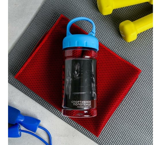 Полотенце в банке ONLITOP Sport 30х80 см 5306110