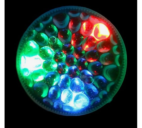 Ночник RISALUX "Мяч для гольфа" пластик d=4 см 556512