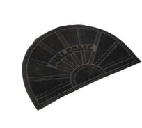 Придверный коврик грязезащитный резиновый QZRP 40x60 см (20шт) Коврик придверный 40х60см 8мм велком полукр (20шт)