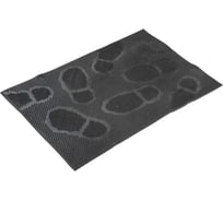 Придверный коврик грязезащитный резиновый QZRP 40x60 см (20шт) Коврик придверный 40х60 см 8 мм следы (20шт)