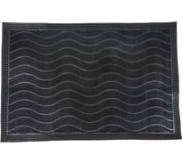 Придверный коврик грязезащитный резиновый QZRP 40x60 см (20шт) Коврик придверный 40х60 см 8 мм волны (20шт)