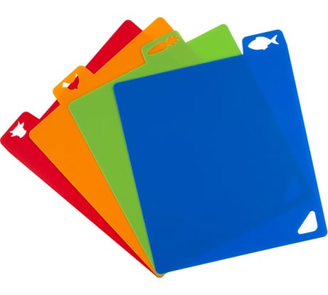 Набор разделочных гибких досок Mallony 4 шт 325х27 см 986038