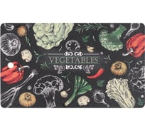 Разделочная доска МУЛЬТИДОМ Овощной букет размер 29х17 см NEW МТ18-23