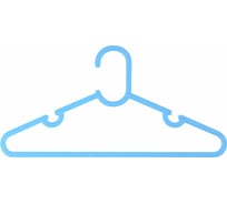 Вешалка для детской одежды МУЛЬТИДОМ набор 4 шт размер 32-36 2 цвета NEW VL90-177