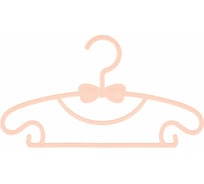 Вешалка для детской одежды МУЛЬТИДОМ Бантик размер 32-36 4 цвета NEW VL90-173