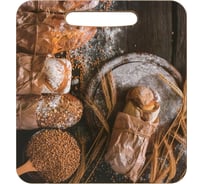 Деревянная разделочная доска MARMITON Багет 21x19,5x0,6 см 17371