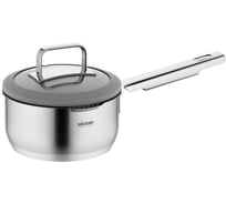 Ковш NADOBA GERDA со стеклянной крышкой, 16 см/1,5 л, 726014