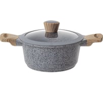 Кастрюля NADOBA MINERALICA с антипригарным покрытием, с крышкой, 20 см / 2,4 л, 728412