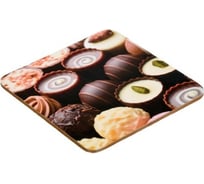 Пробковая подставка MARMITON ассорти 9,5х9,5 см, 2 шт, дизайн в ассортименте 16151