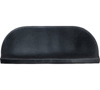 Резиновая накладка на ступень QZRP полукруг 25х75 (3шт) Накладки на ступени полукруг 25х75 (3шт)