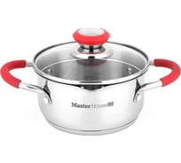 Кастрюля Master House со стеклянной крышкой Rosse-1,5С 75039