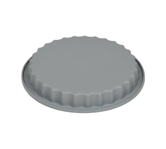 Силиконовая форма MARMITON BASIC круглая фигурная, 22,5x2,5 см 17403