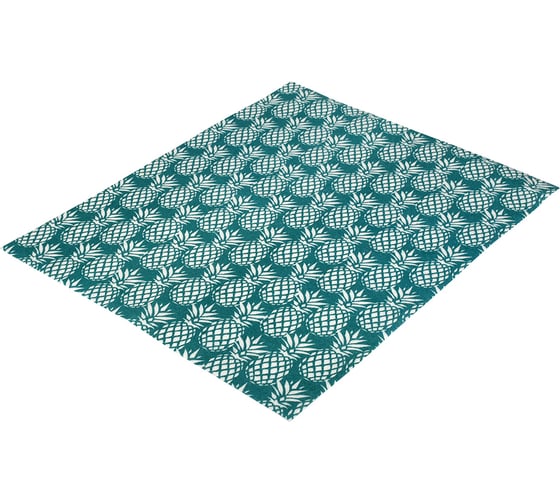 Коврик для сушки посуды MARMITON Ананасы 30x45,5 см, нетканый материал 17334