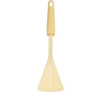 Нейлоновая лопатка MARMITON Milky с отверстиями резиновая ручка, 32 см 17241