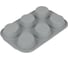Силиконовая форма MARMITON Basic кексы, 6 ячеек, 29x19x3 см 800 17406 5