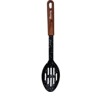 Нейлоновая ложка MARMITON с прорезями, резиновая ручка, 31 см 17220