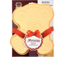 Силиконовая форма MARMITON Медвежонок 25х22х4 см, цвет в ассортименте 11149