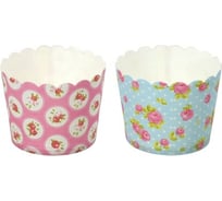 Формы для выпечки кексов MARMITON Люкс бумажные 24 шт, дизайн в ассортименте 17054