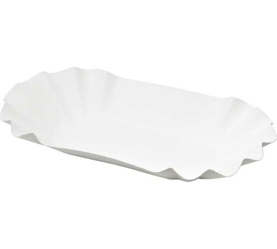 Бумажная тарелка PAPSTAR ЭКО КАРТОН 105х200х35 мм, глубокая, 250 шт PS-11265 1