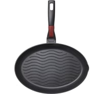 Сковорода NADOBA VILMA для рыбы с антипригарным покрытием и съёмной ручкой, 34х23 см, 728223