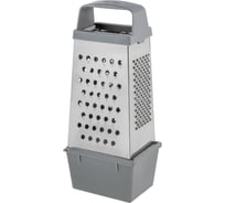 Универсальная терка Mallony с пластмассовой ручкой и контейнером 450 мл 00 3525