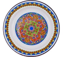 Блюдо Сибирские товары эмаль 2.0 л с арабским орнаментом ТБ14534