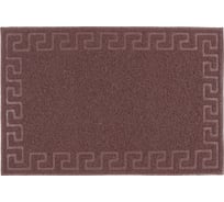 Коврик Sunstep Spongy Меандр 60х90 см, коричневый 38-322