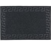 Коврик Sunstep Spongy Меандр 60х90 см, черный 38-323