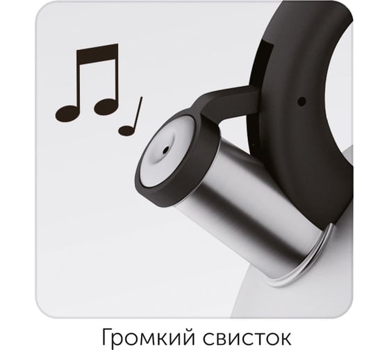 Чайник со свистком NADOBA VIRGA 3,8 л, 731001