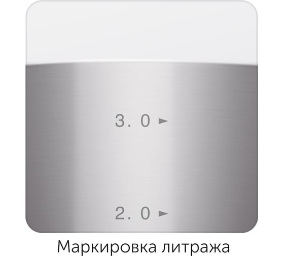 Кастрюля NADOBA VORSA со стеклянной крышкой, 20 см/4,2 л, 727112
