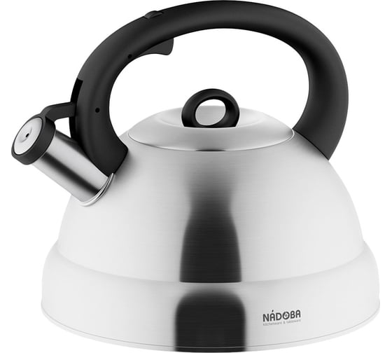 Чайник со свистком NADOBA BERNA 4,0 л, 731101 1
