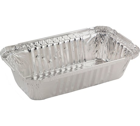 Форма для выпечки Mallony LAMINA размер 202x113x5 см из алюминиевой фольги, прямоугольная 006047